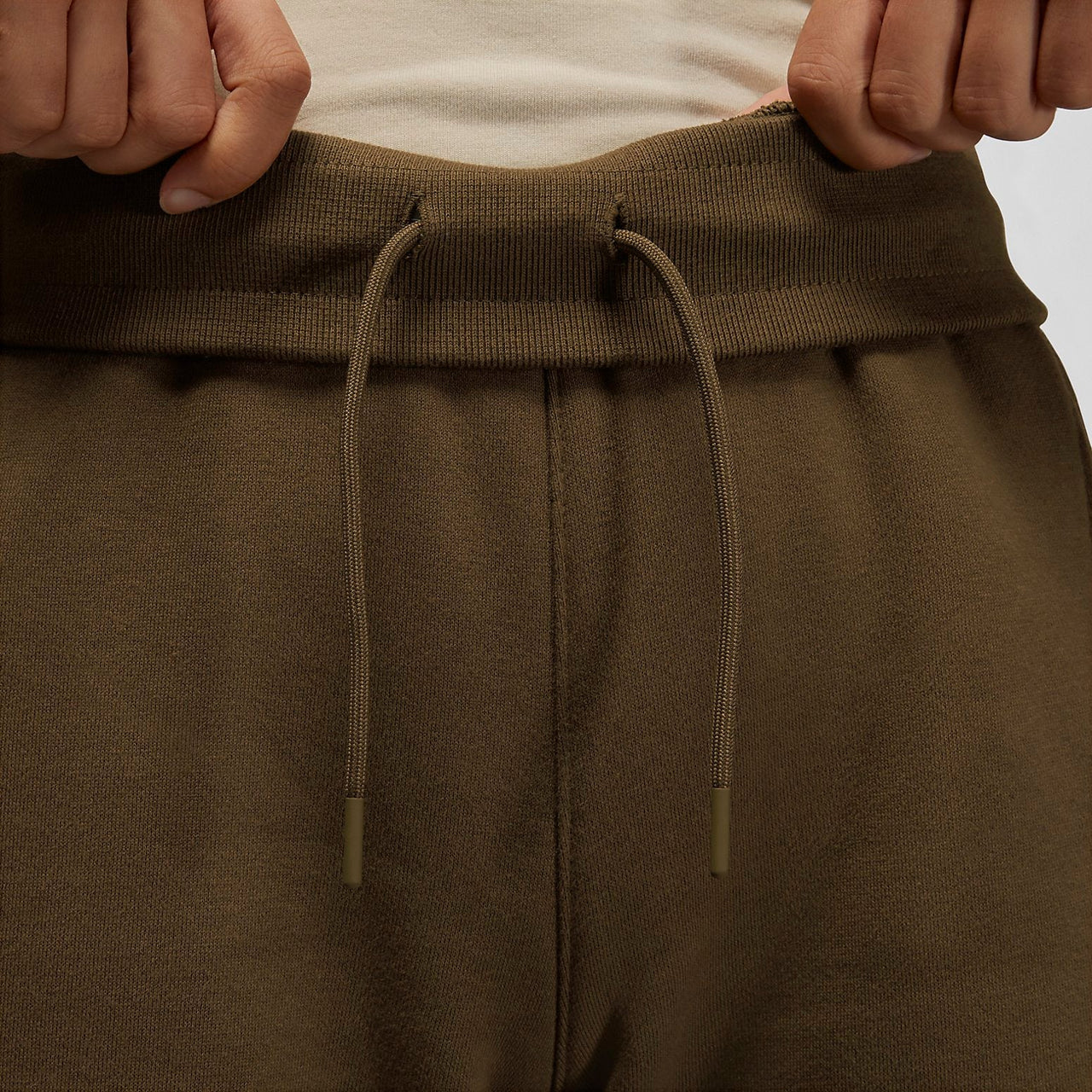 (WMNS) Air Jordan Knit Sweatpants 'Olive Green' DV1259-385