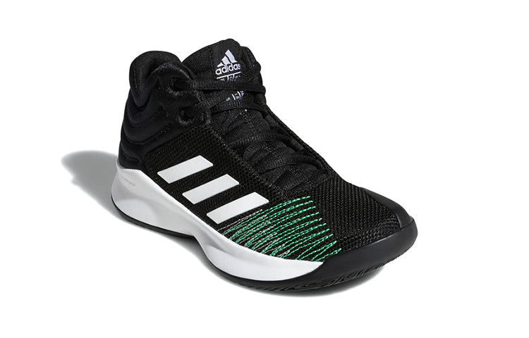 (PS) adidas Pro Spark 2018 K Wide 'Shock Lime' B96478