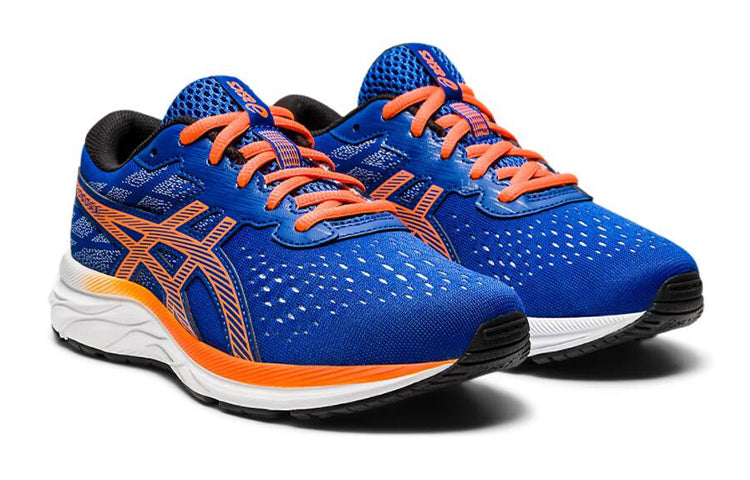(GS) ASICS Gel-Excite 7 Wide 'Blue Shocking Orange' 1014A116-405