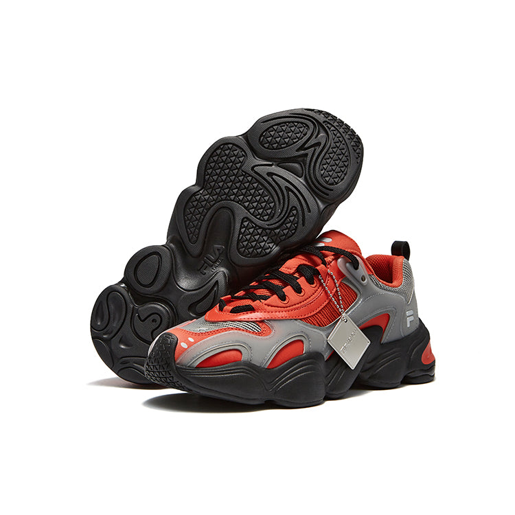 (WMNS) FILA FUSION Tenacity x BEP Sneakers 'Orange Grey Black' T12W334101FOB