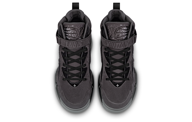LOUIS VUITTON Trainer 2 Ankle Sneakers 'Grey' 1AB8U4