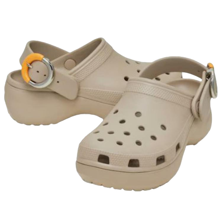 (WMNS) Crocs Classic Platform Dipped Buckle Clog 'Dulce' 213230-2NM