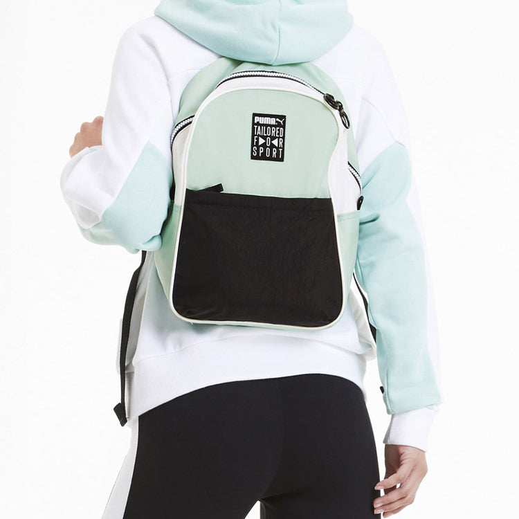 (WMNS) PUMA Prime Street Backpack 'Green Black White' 076976-02