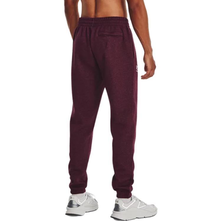 Under Armour Essential Fleece Jogger 'Burgundy' 1373882-601