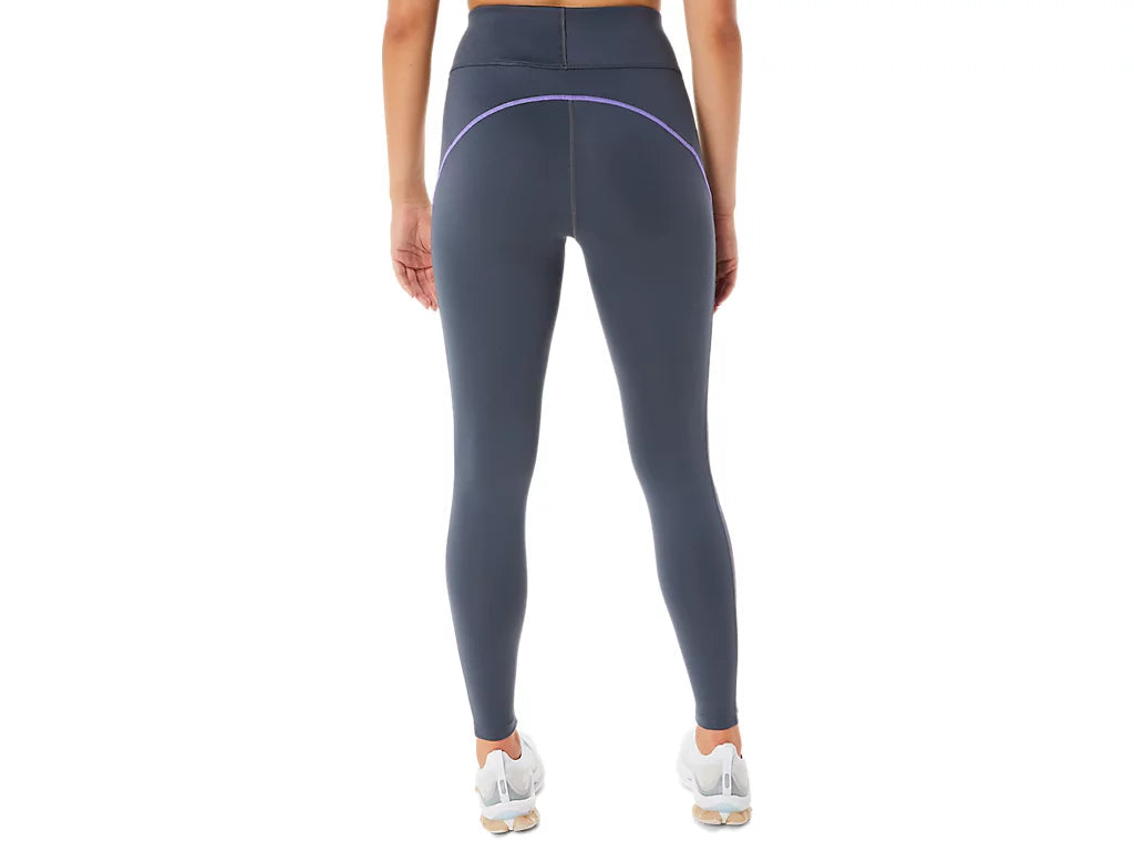(WMNS) ASICS Mesh Panel Training Leggings 'Carrier Grey' 2032C711-020