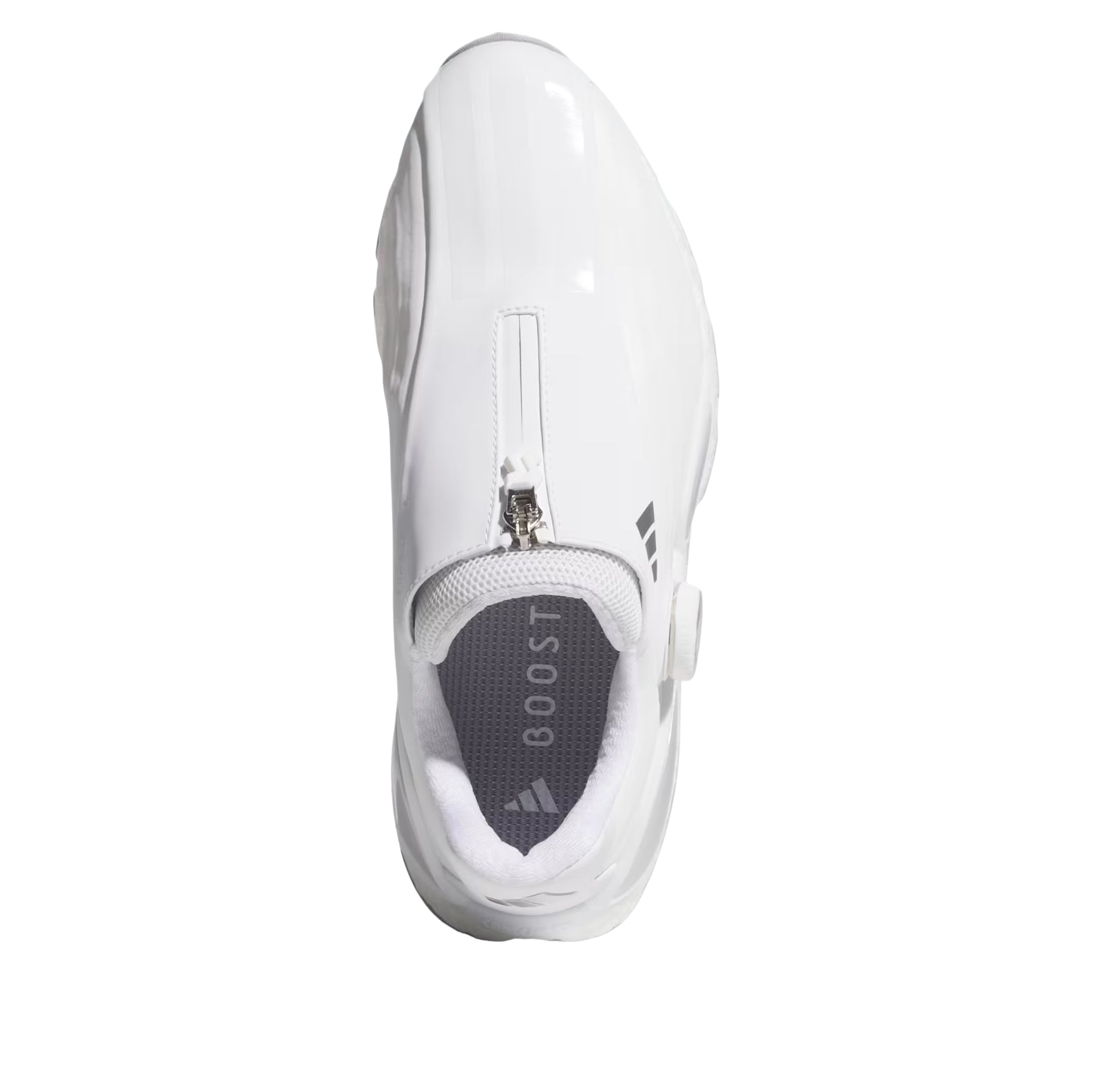 (WMNS) adidas Codechaos 27 Boa Spikeless Golf 'White Silver Metallic Halo Silver' KI1390