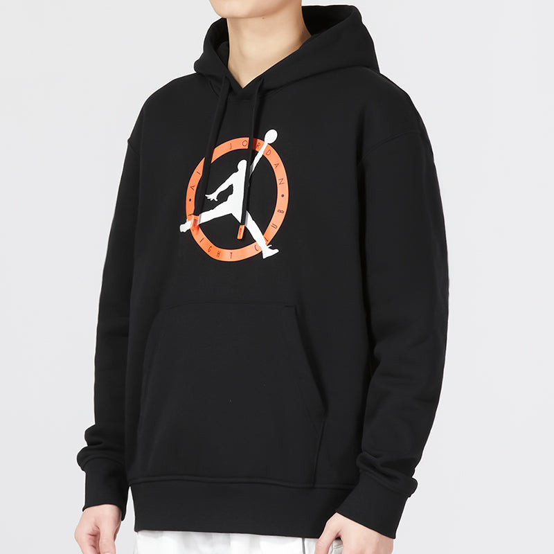 Air Jordan Flight MVP Graphic Fleece Pullover Hoodie 'Black' FB7051-010