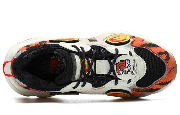 (WMNS) FILA FUSION Raccoon CNY Shoes 'White Orange' T12W217316FBG
