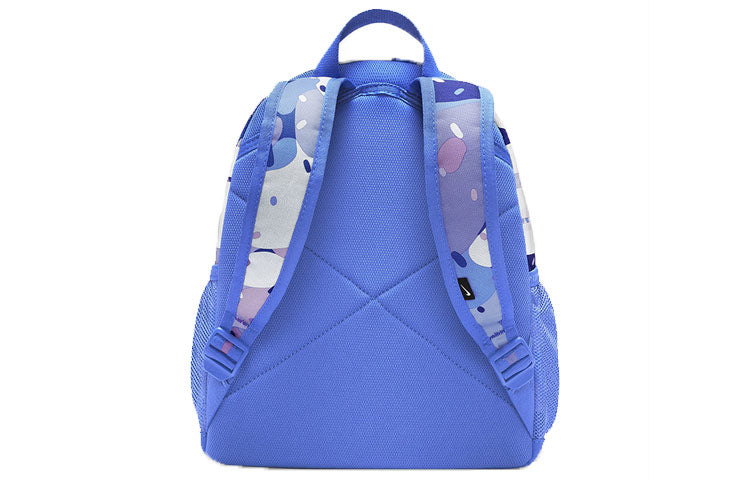 Nike Brsla Jdi Mini Bkpk-Aop Athleisure Casual Sports Backpack Student schoolbag Unisex Blue DQ5163-411