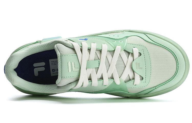 (WMNS) FILA FUSION Bank Skate Shoes 'Green White' T12W322201FMA