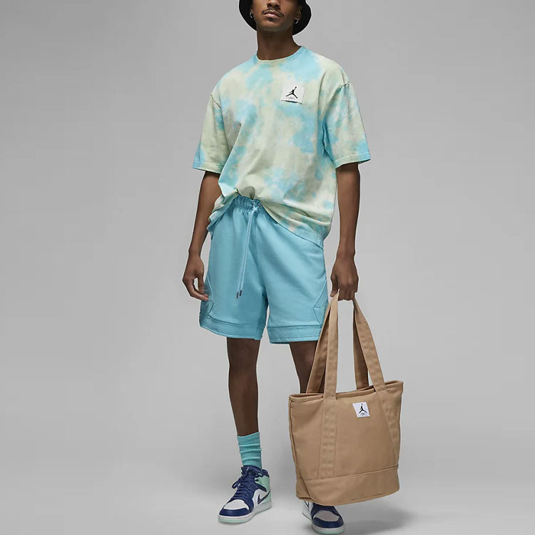 Air Jordan Essentials Oversized Graphic T-Shirt 'Green Blue' DX9583-110