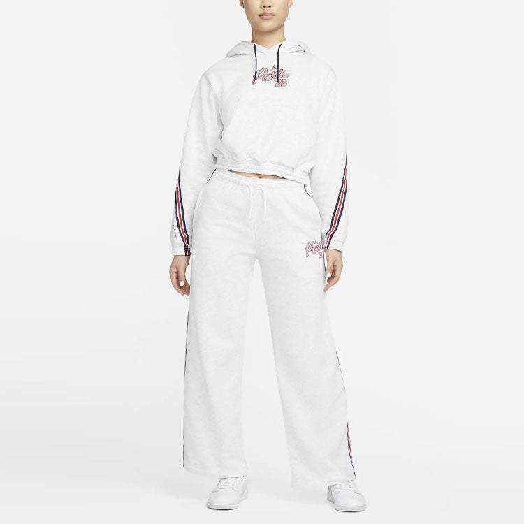 (WMNS) Air Jordan x Paris Saint-Germain Crossover Sports Knit Hoodie 'White' DM4978-051