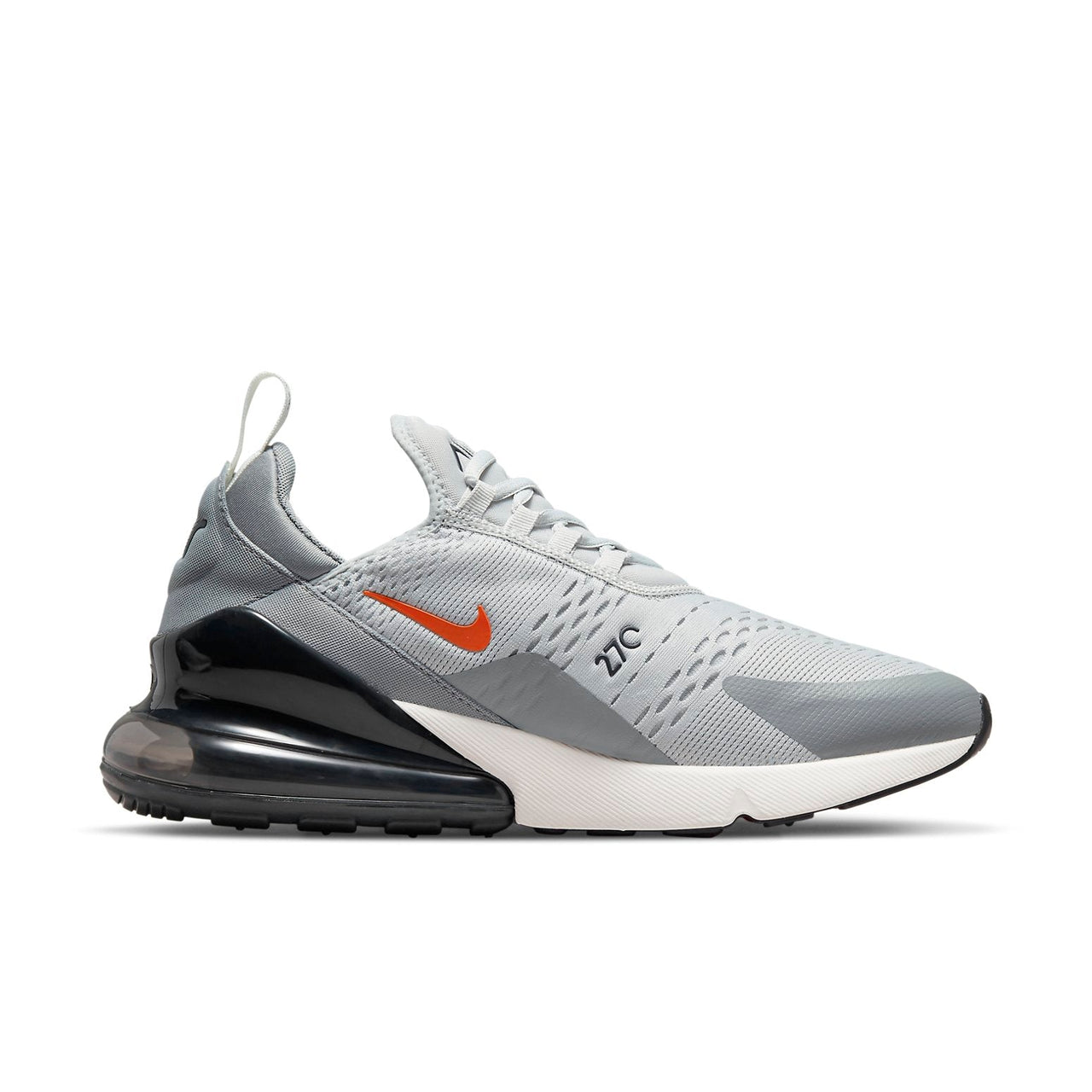 Nike Air Max 270 'Grey Fog Team Orange' DR8616-001