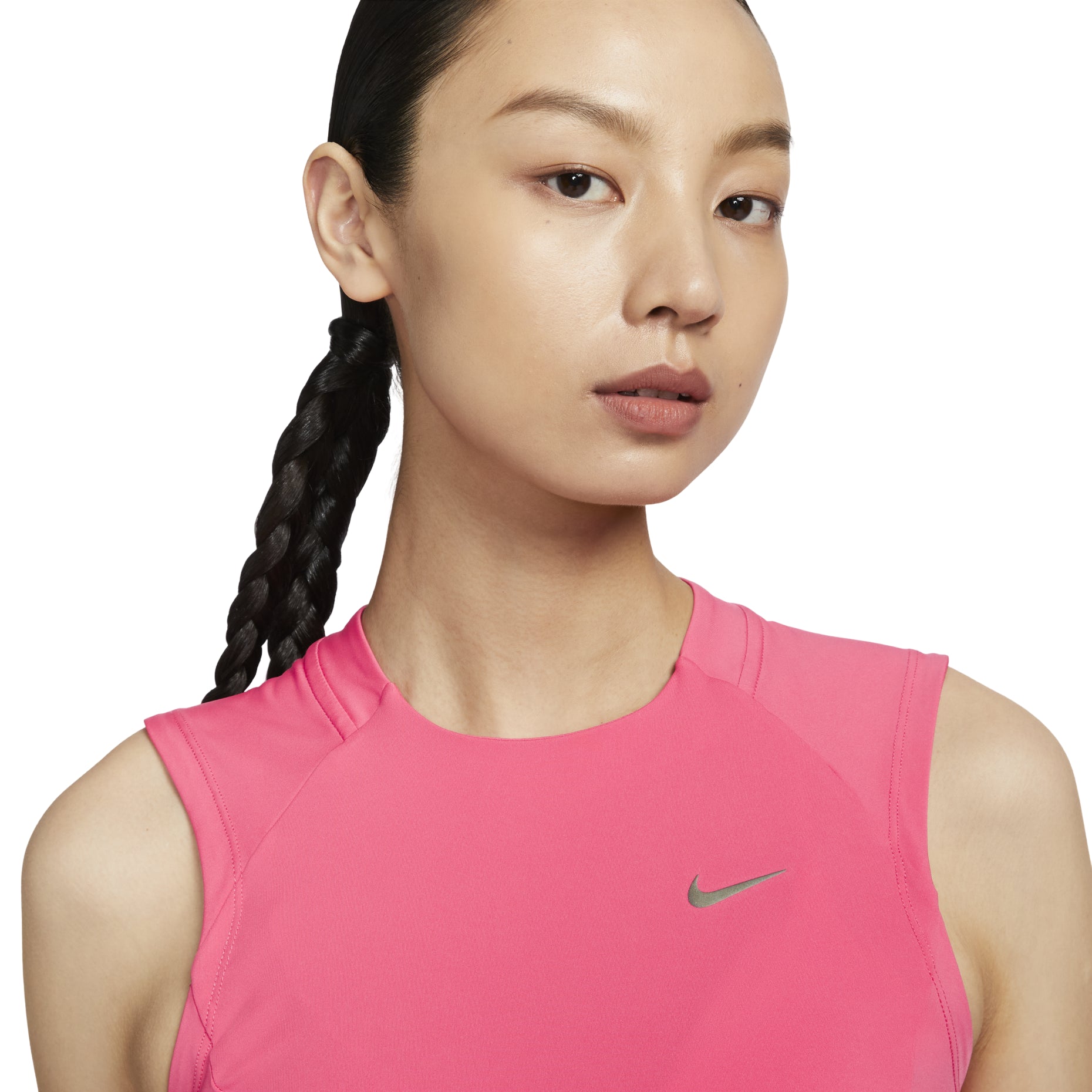 (WMNS) Nike Running Division Dri-FIT Pocket Tank Asia Sizing 'Aster Pink' FV6382-629