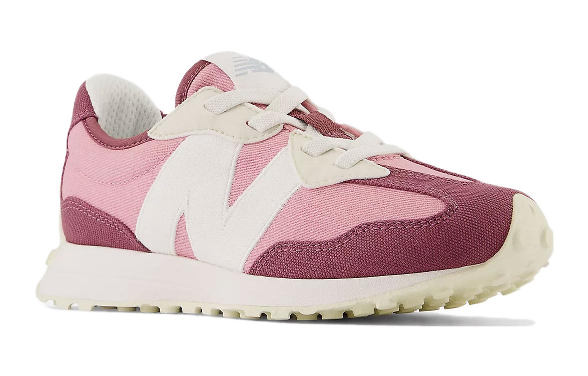(GS) New Balance 327 Casual Shoes 'Washed Burgundy Hazy Rose' GS327DK