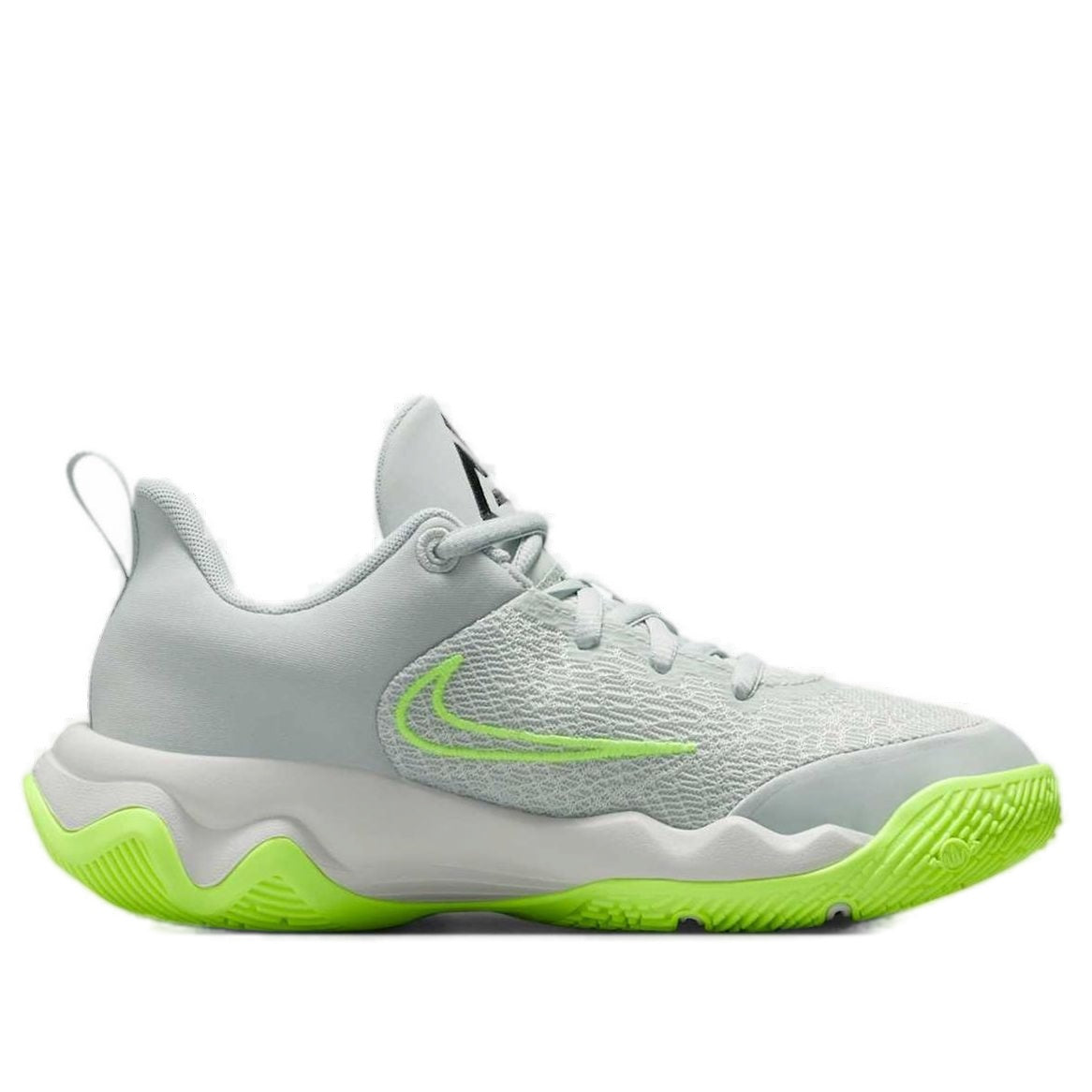 (GS) Nike Giannis Immortality 4 'Light Silver Volt Black' IH7664-002