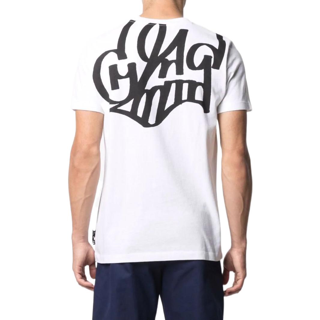Men's Off-White SS22 Solid Color Alphabet Printing Round Neck Short Sleeve Version White T-Shirt OMAA027S21JER02501100110
