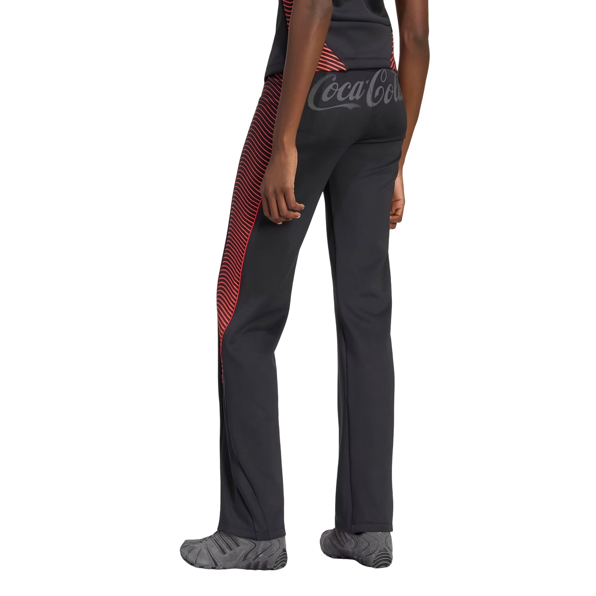 (WMNS) adidas x Coca-Cola Slouchy Gfx Pants Asia Sizing 'Black' KY7565