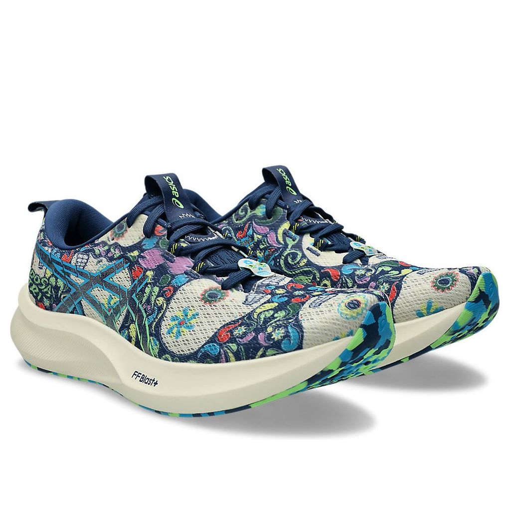 ASICS Gel Noosa Tri 16 Limited Edition 'Dia De Muertos - Midnight Blue Lime Burst' 1011C029-400