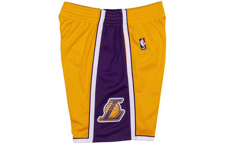 Mitchell & Ness NBA Swingman Shorts Los Angeles Lakers 2009-10 'Yellow Purple' SMSHCP19075-LALLGPR09