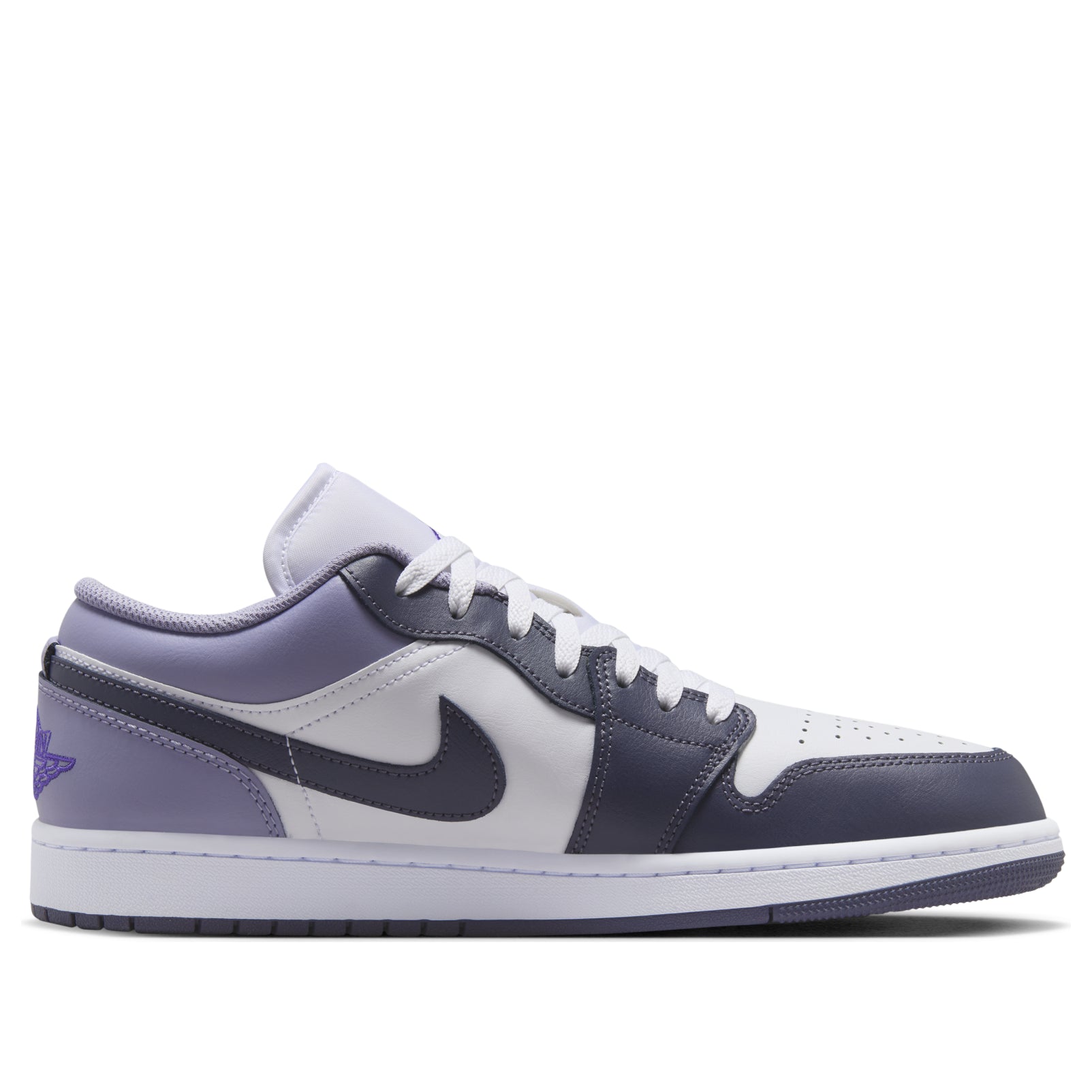 Air Jordan 1 Low 'White Purple' 553558-145