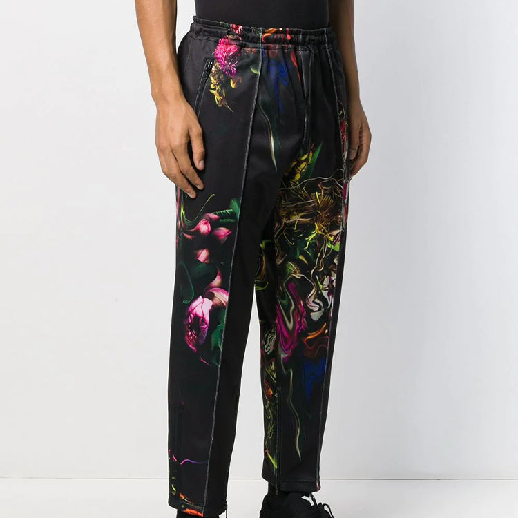adidas Y-3 Toketa Aop Cropped Track Pants 'Black' FJ0395