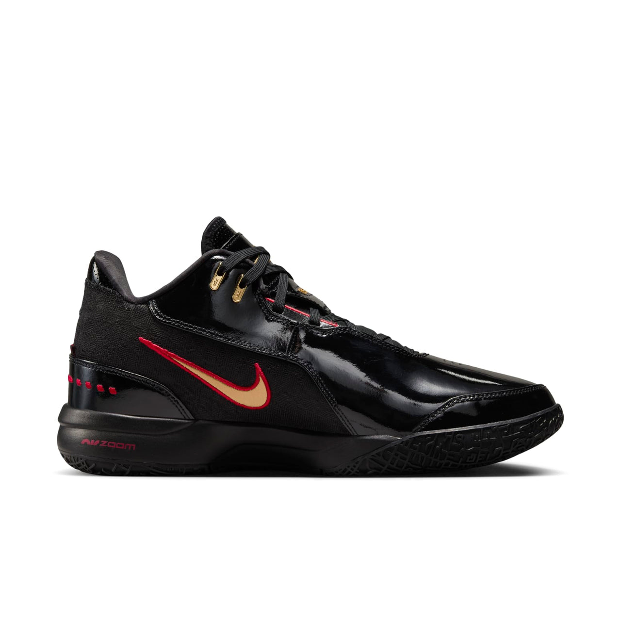 Nike Zoom LeBron NXXT Gen AMPD 'Black University Red Gold' FJ1566-001