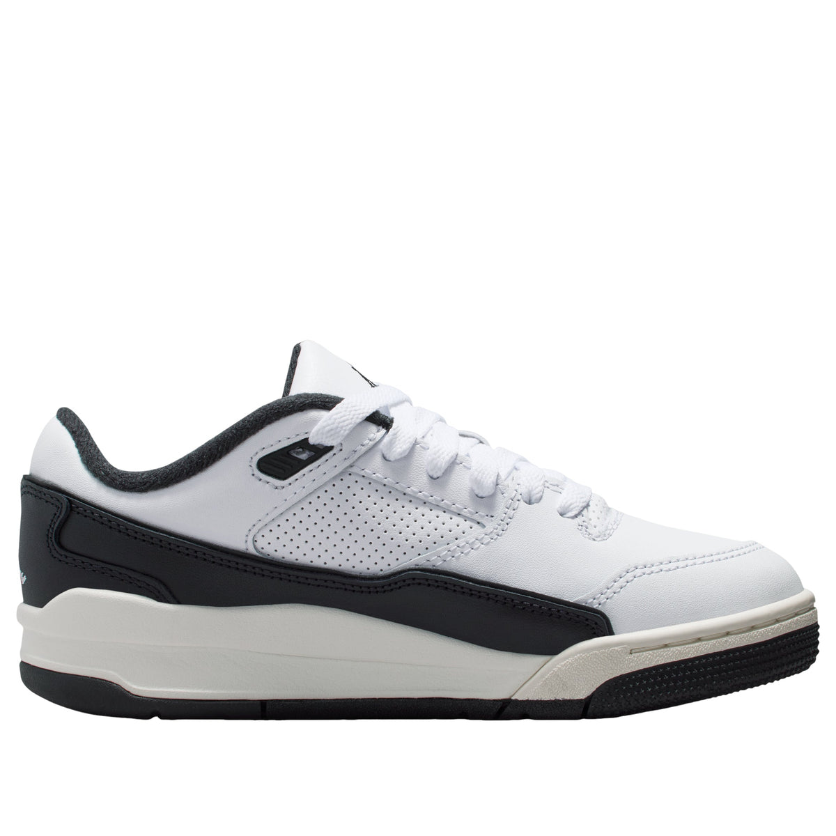 (GS) Air Jordan Flight Court 'White Black' HF3333-112