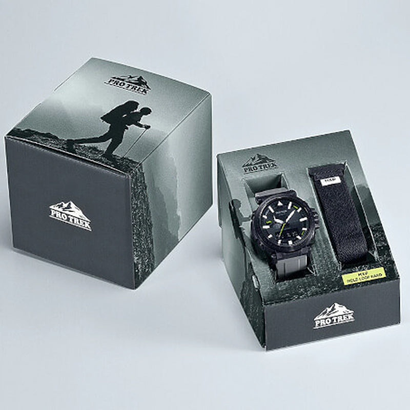 Casio Pro Trek Mountaineering Analog-Digital Watch 'Black Grey' PRW-6620YFM-1JR-PERSON
