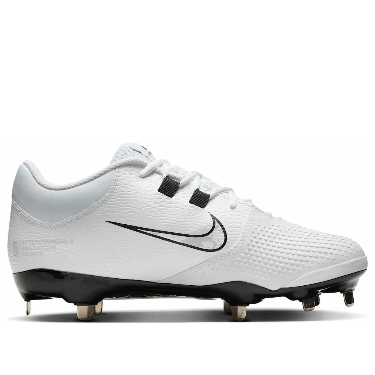 (WMNS) Nike Hyperdiamond 4 Pro 'White Black Wolf Grey' FZ0922-101