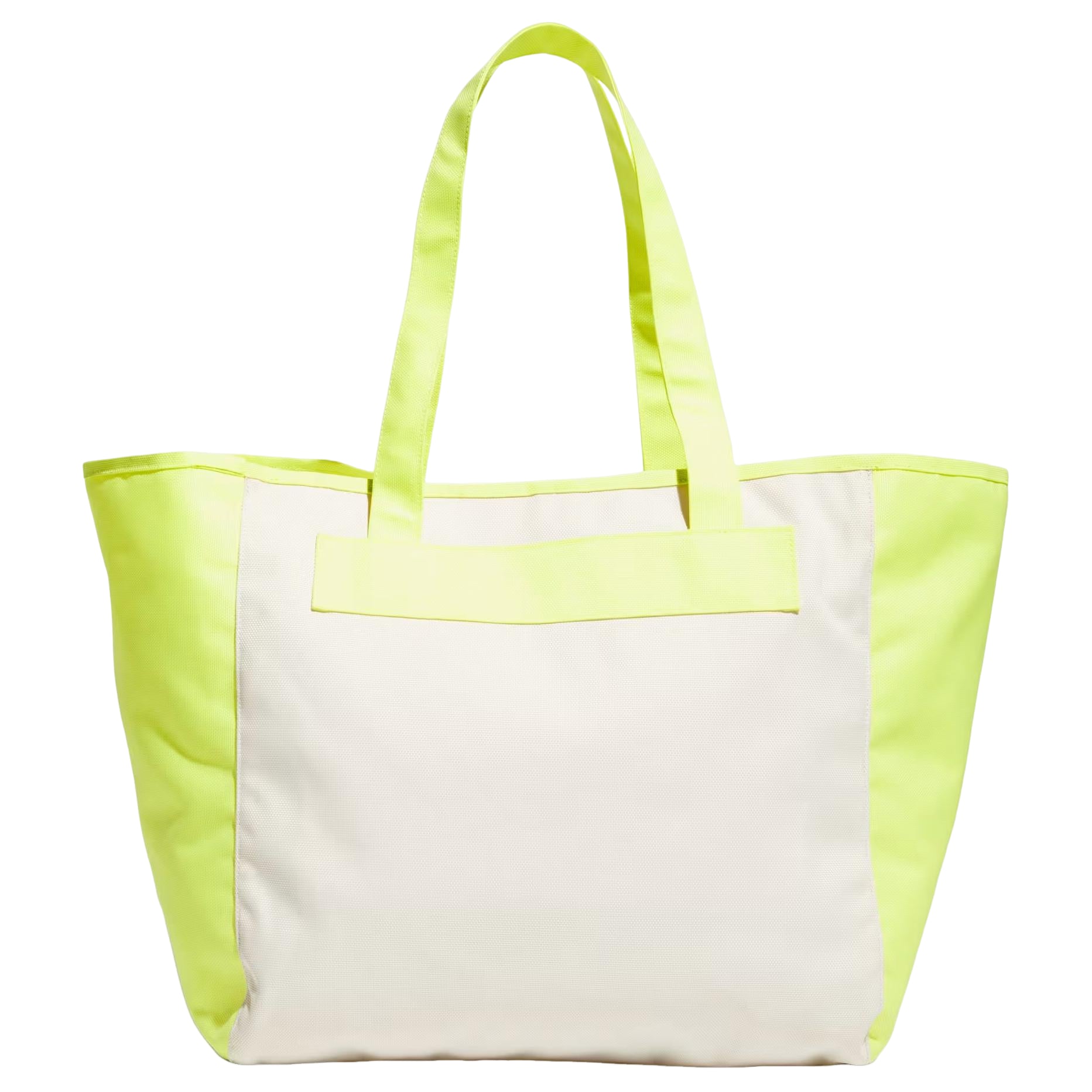adidas Chip Big Tote Bag 'Wonder White Frozen Lemon' KF9412