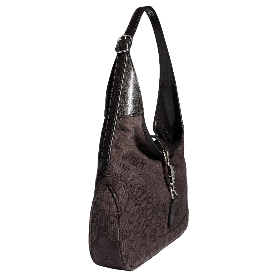 (WMNS) Gucci Jackie 1961 Medium Shoulder Bag 'Brown' 863136-FAFV4-2543
