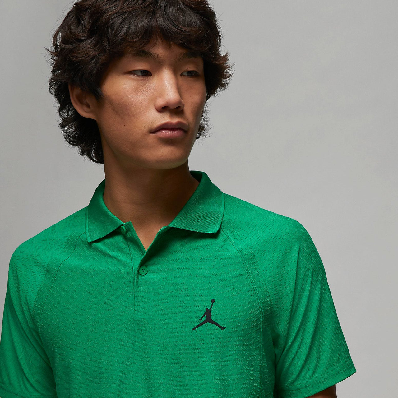 Air Jordan Dri-FIT ADV Sport Quick-Dry Golf Lapel T-Shirt 'Green' DZ0550-310