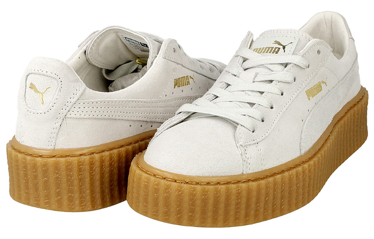 (WMNS) PUMA Fenty x Suede Creepers 'Star White' 361005-06