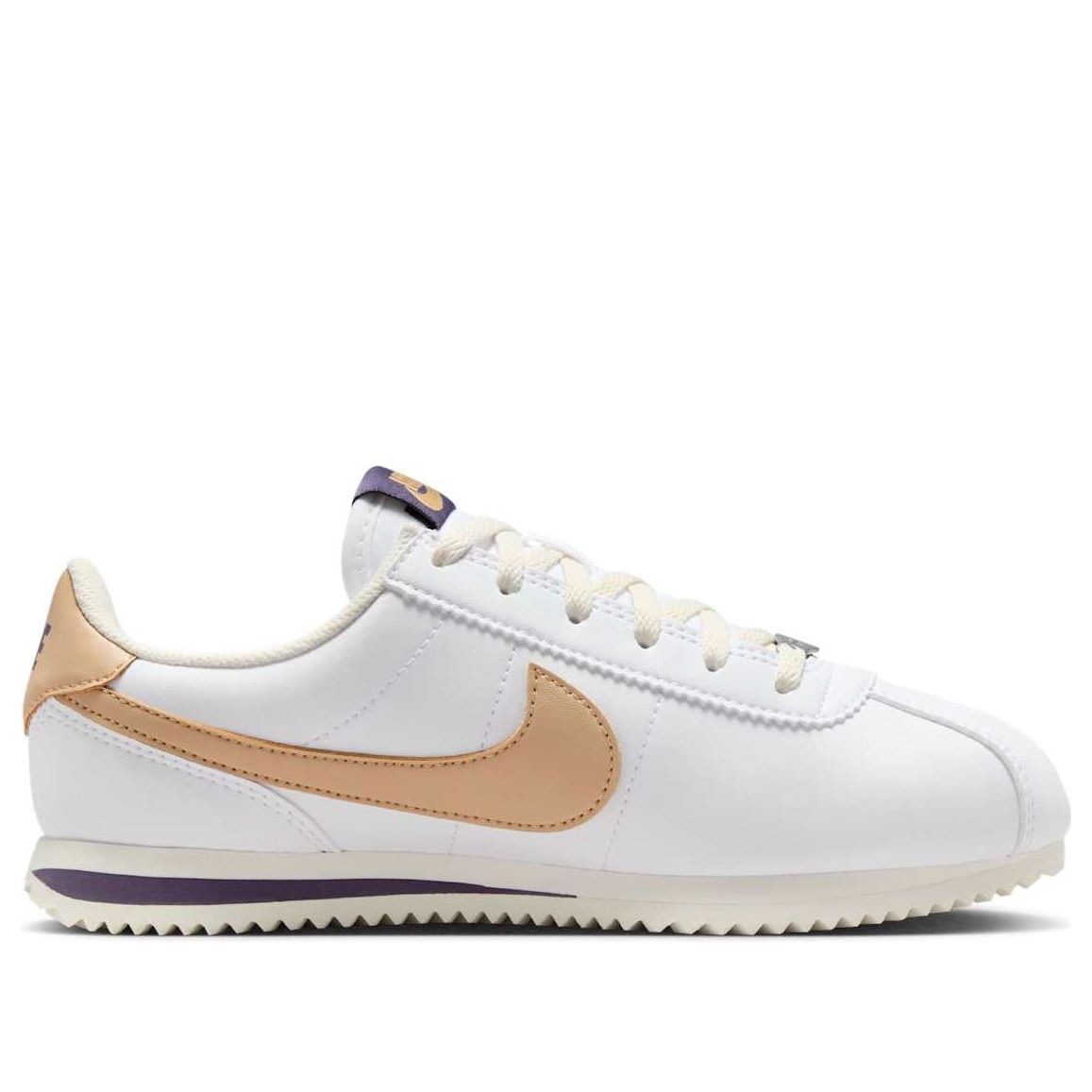 (GS) Nike Cortez 'White Dark Raisin Hemp' DM0950-110