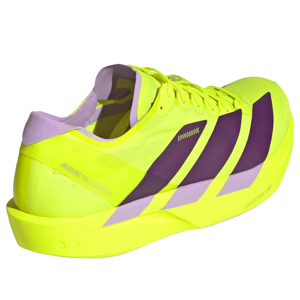 adidas Adizero Takumi Sen 11 Shoes 'Solar Yellow Aurora Plum Powder Plum' JQ0781