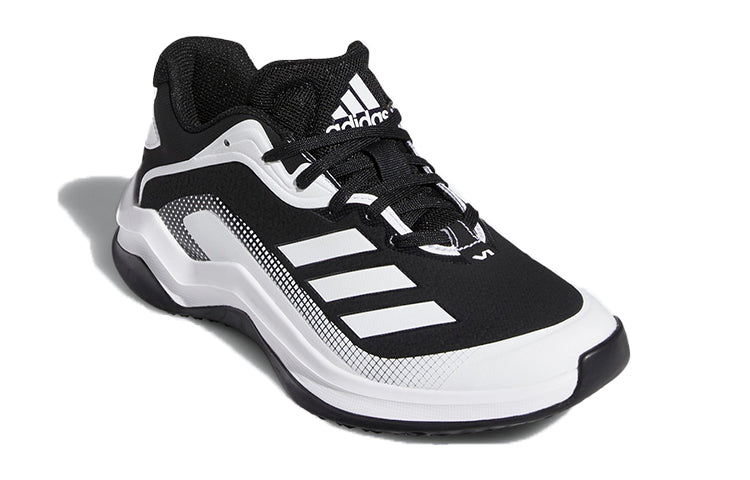 (GS) adidas Icon VI Turf White/Black EG6563