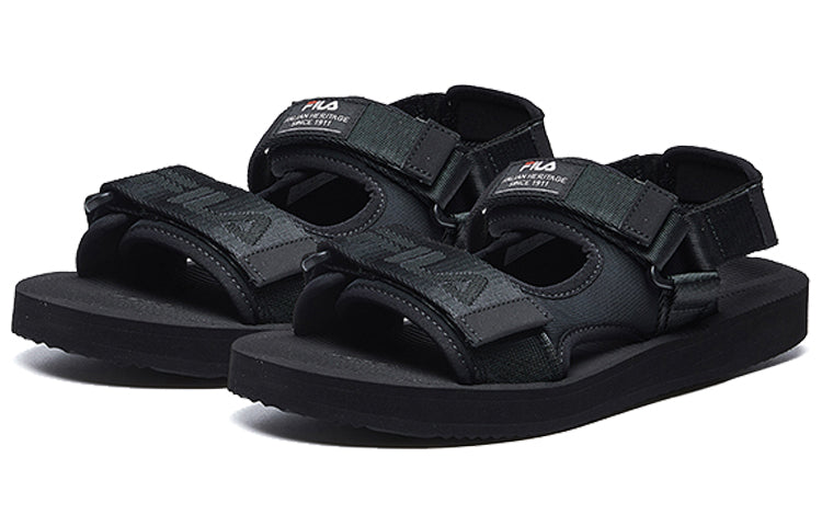 (WMNS) Fila FILA Ultra Light Black Sandals T12W024503FBK