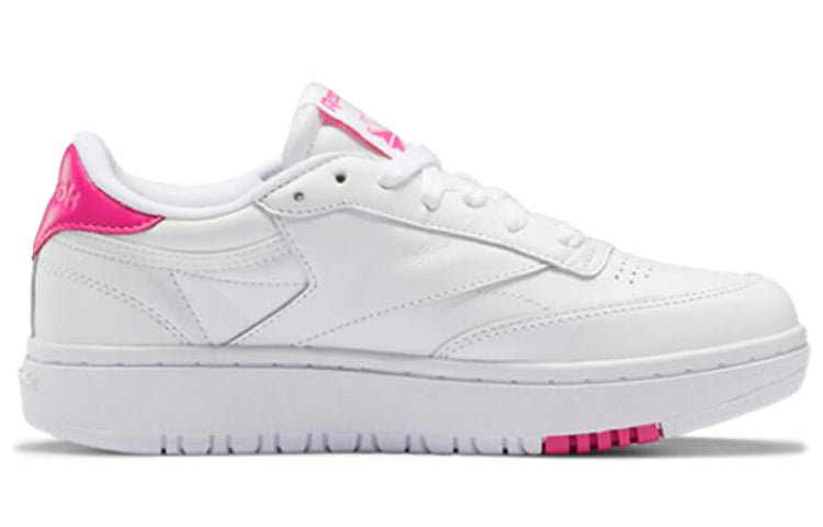 (WMNS) Reebok Club C Double 'White Pink' FY1074