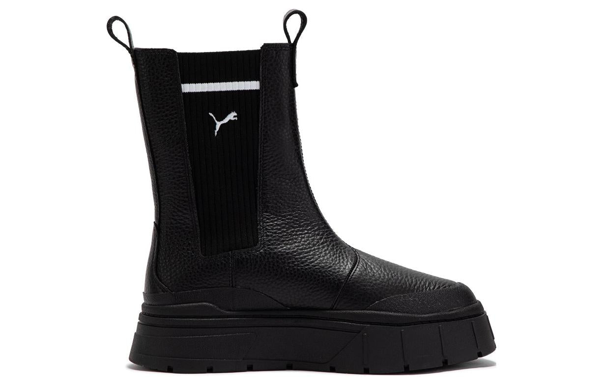 (WMNS) PUMA Mayze Stack Chelsea Boot 'Black' 386742-02