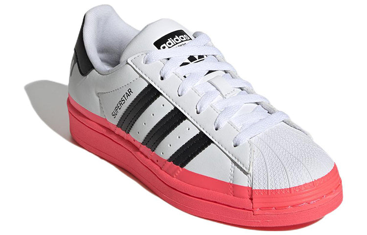 (GS) adidas originals Superstar 'Paint Drip - White Turbo' GY3327