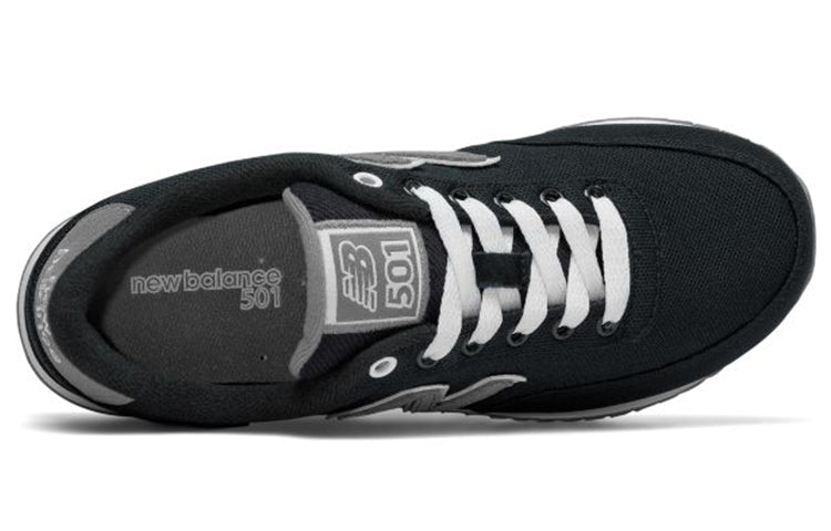 (WMNS) New Balance 501 'Ripple Sole - Black Gunmetal' WZ501POJ