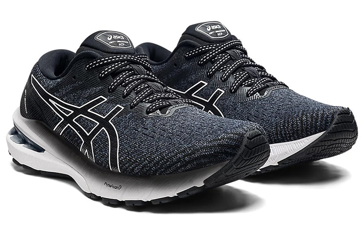 (WMNS) ASICS GT-2000 10 Wide 'Black White' 1012B044-002