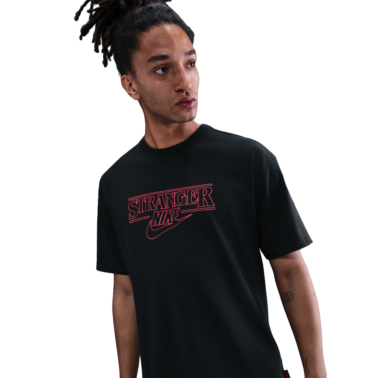 Nike x Stranger Things T-Shirt 'Black' IB8056-010
