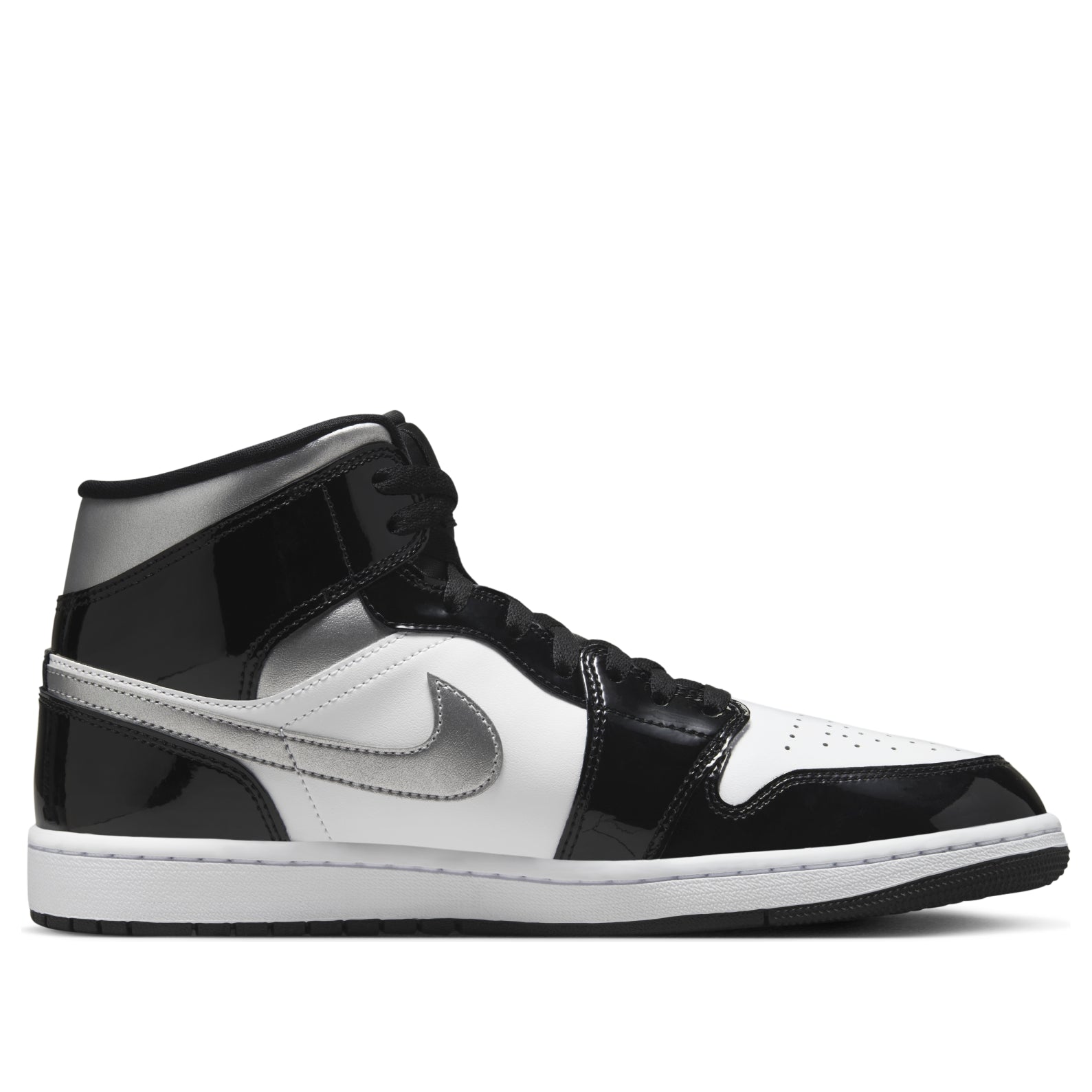 Air Jordan 1 Mid 'Black Patent' HV0789-010
