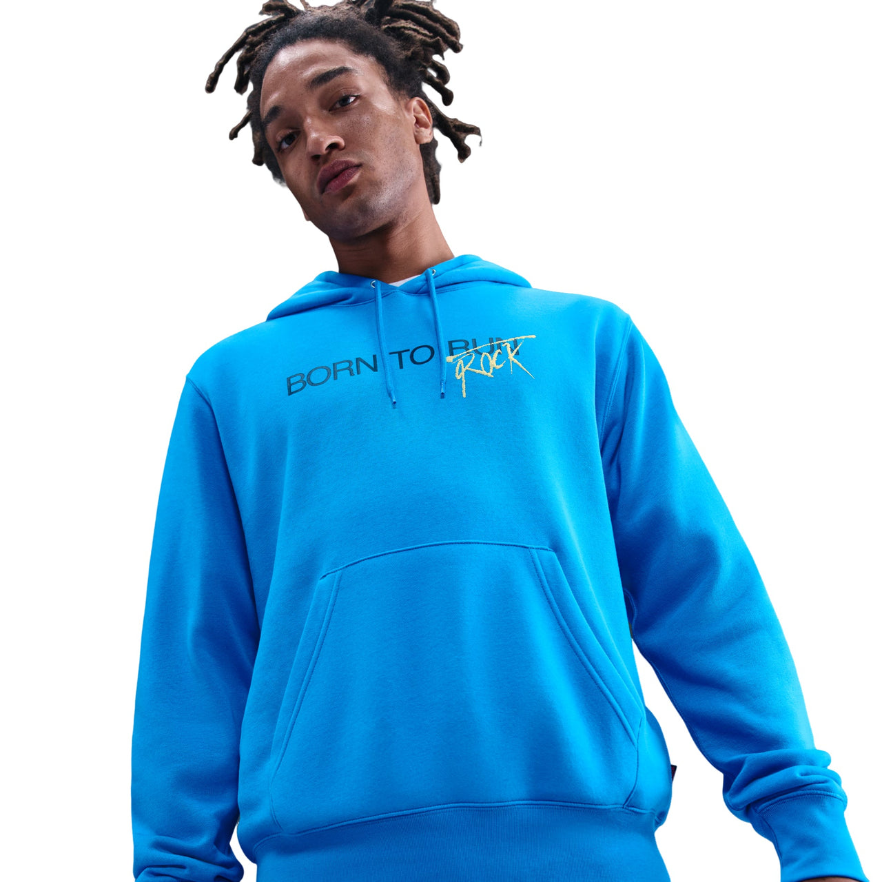 Nike x Stranger Things Fleece Hoodie 'Blue' IF1989-435