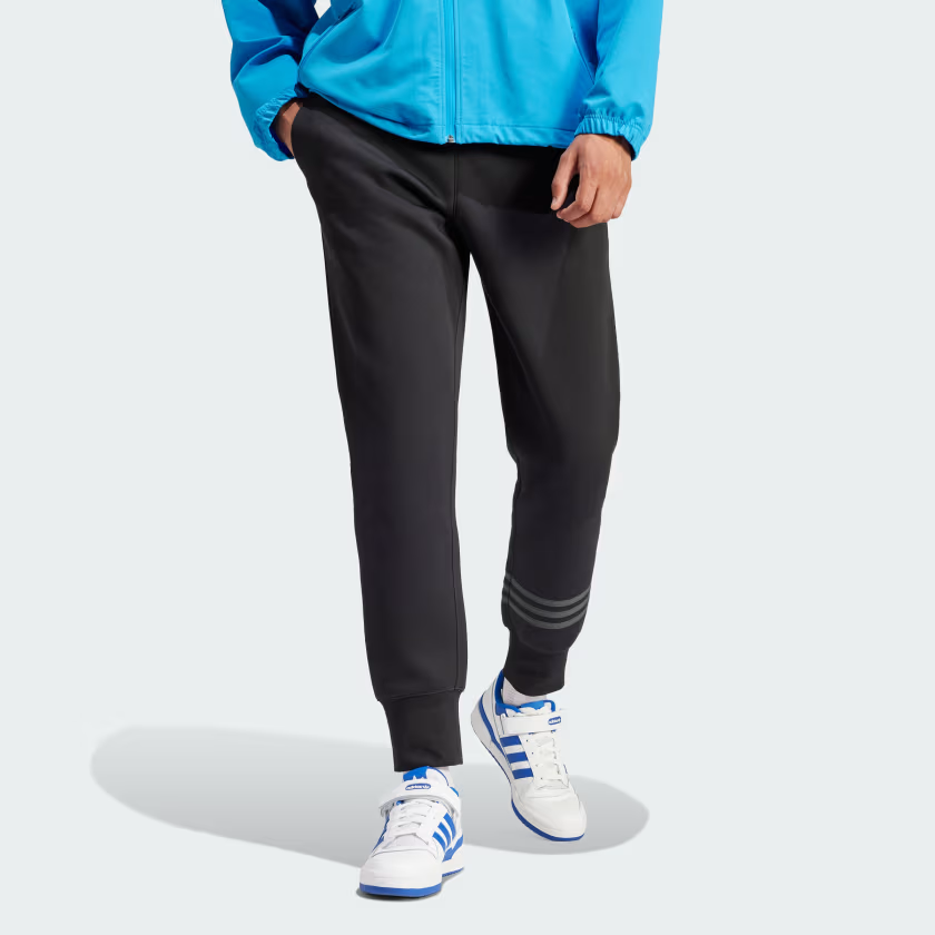 adidas originals Street Neuclassics Cuffed Sweat Pants Asia Sizing 'Black' IS2812