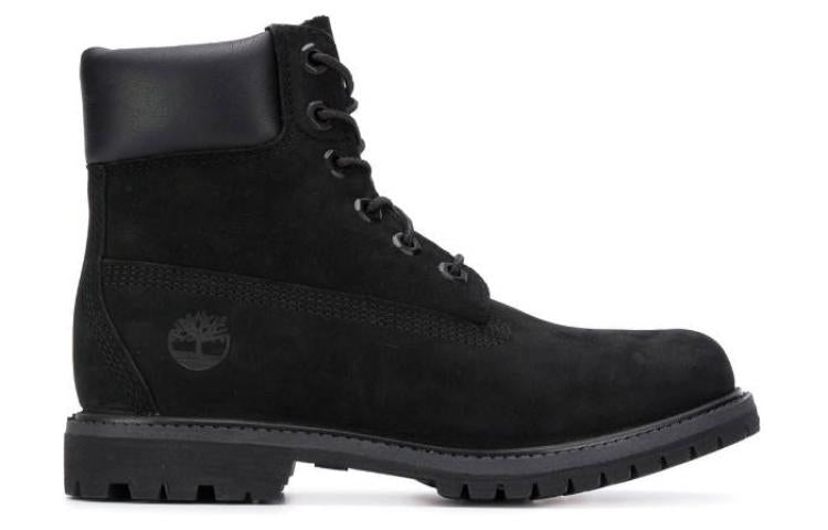 (WMNS) Timberland Premium 6 Inch Boot 'Black Nubuck' TB08658A0011