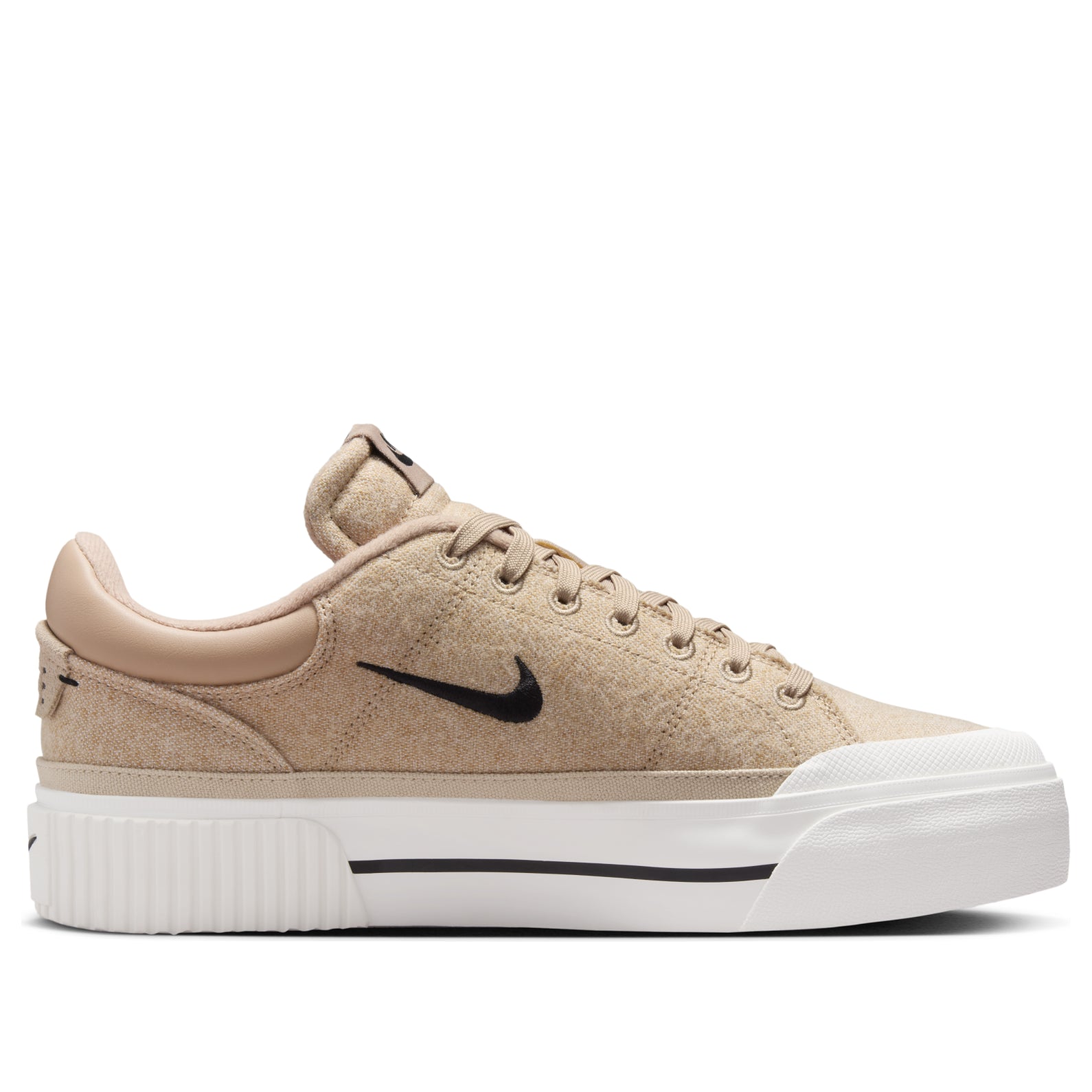 (WMNS) Nike Court Legacy Lift 'Hemp Sail Black' FZ2606-200