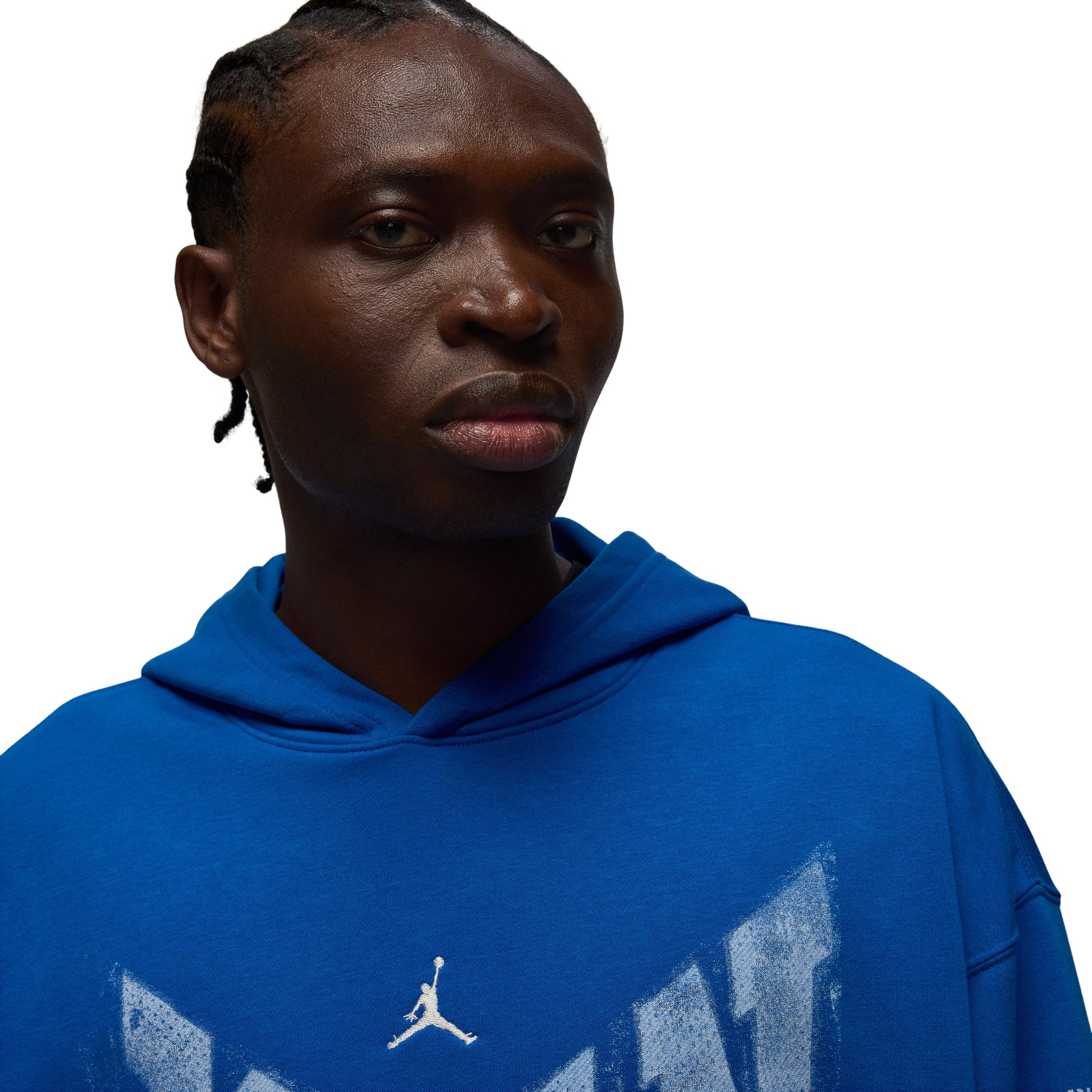 Air Jordan Brooklyn Collegiate Pullover Oversized Hoodie 'Sport Blue Sail' HV0093-459